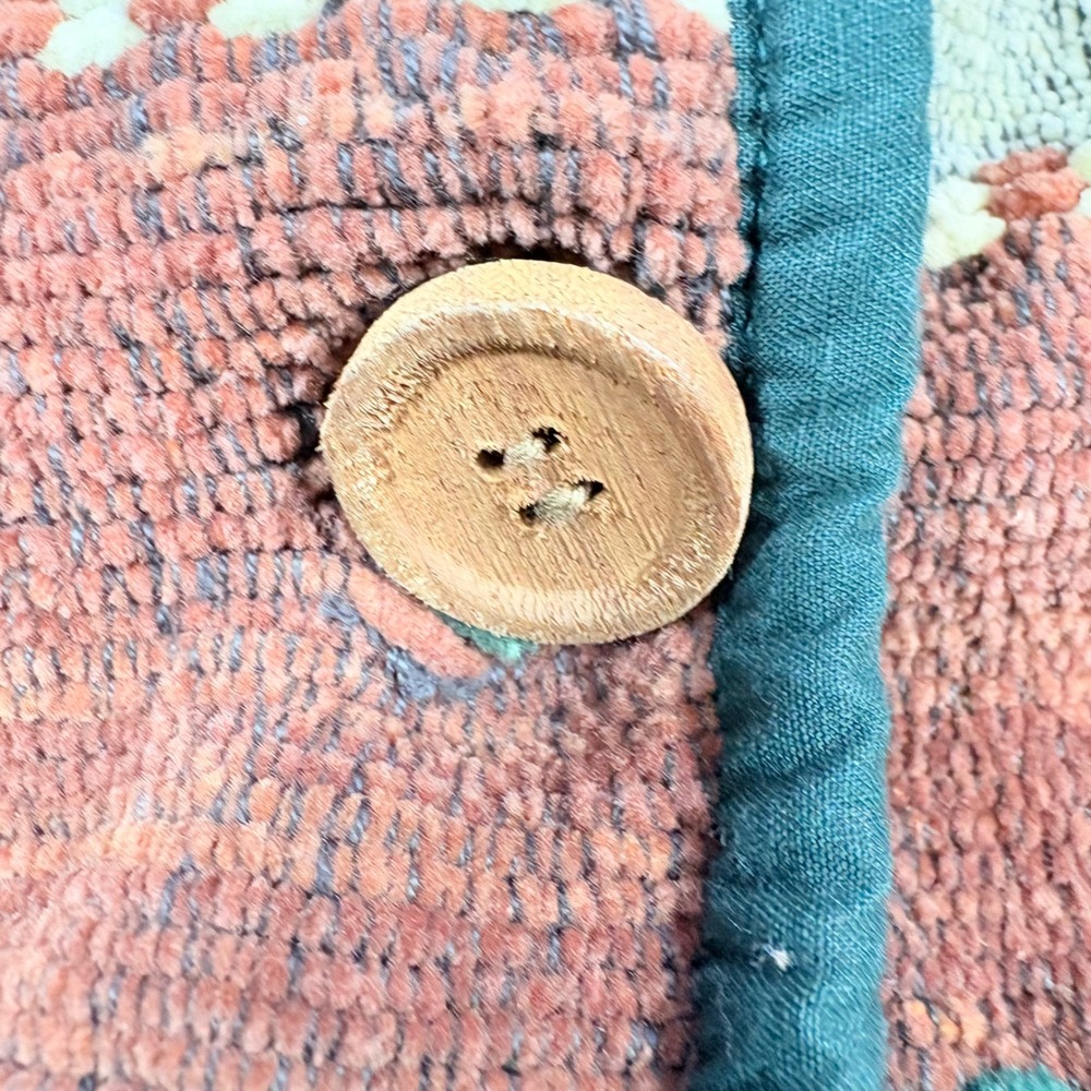 Vintage Blanket Jacket Cardigan‎ Womens L Cowl Collar Texture Southwestern Crop - Picture 3 of 8